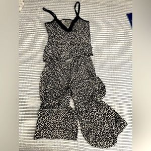 Pajama Black leopard